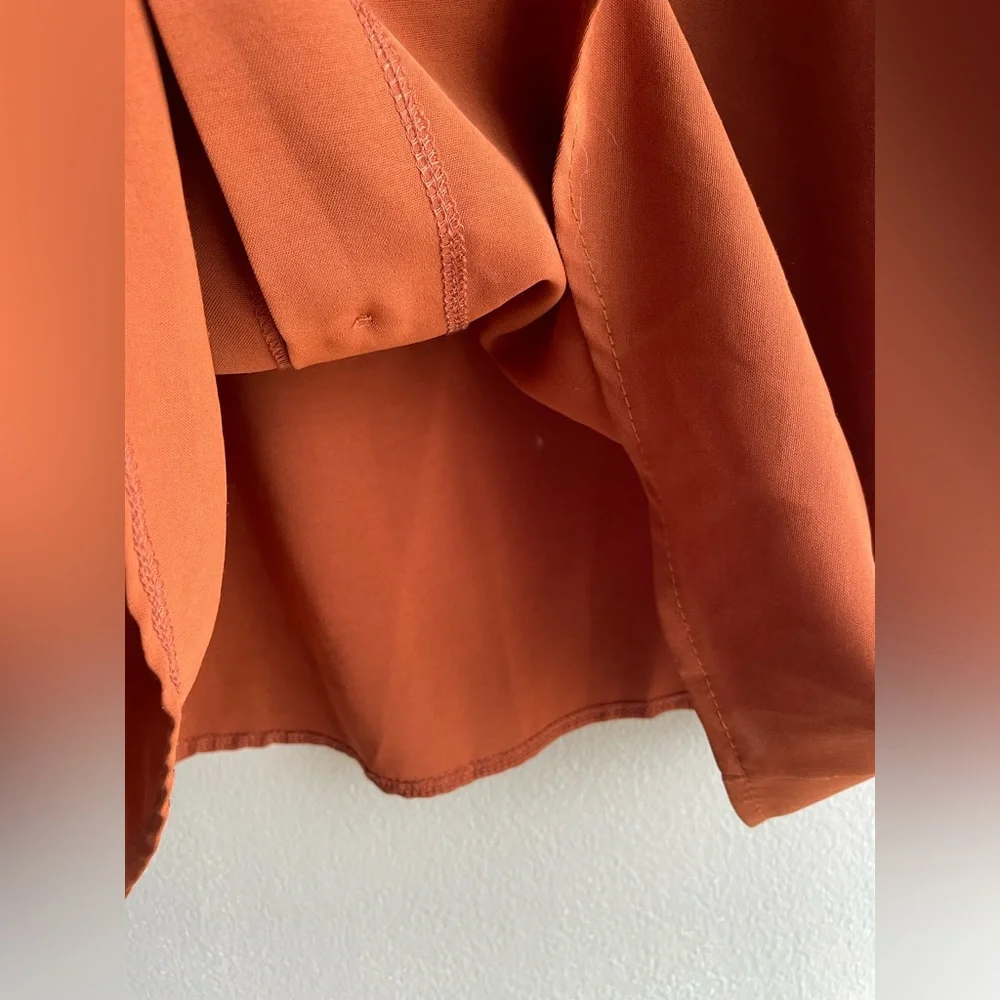 Unbranded Women Brown Orange Tank Top Size Large - Picture 3 of 6
